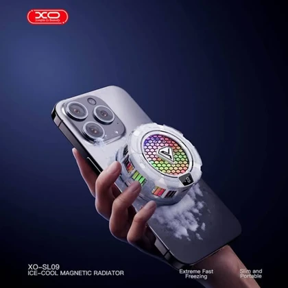 فن خنک کننده گوشی موبایل ایکس او XO مدل SL09 مگنتی با LED