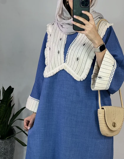 مانتو بلند مزونی ماهین