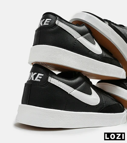 کفش نایک مردانه و زنانه مشکی سفید Nike Blazer Low 77 مدل 5203
