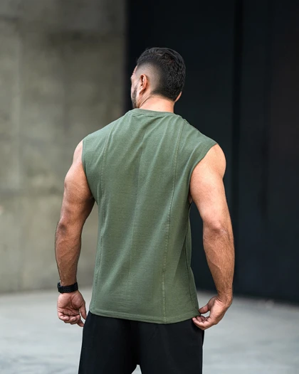 رکابی ورزشی وست ADIDAS سبز فری سایز