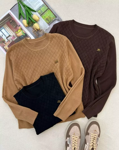 پلیور بافت گرم بالا کد 5347