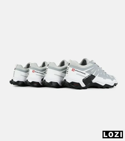 کفش کتانی مشکی طوسی سفید مردانه و زنانه Salomon XT-Slate Advanced مدل 7350