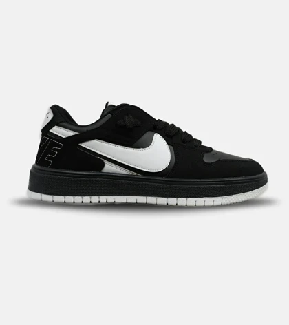 کفش کتانی مردانه مشکی سفید NIKE AIR JORDAN