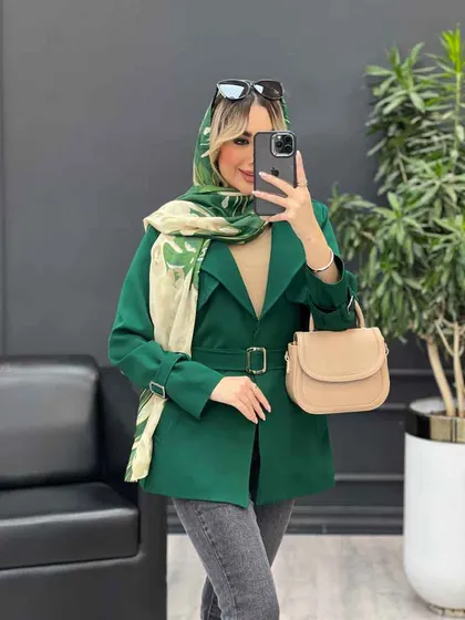 مانتو مازراتی ژیله دار دو جیب