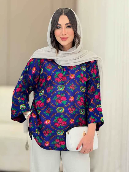 شومیز جلو بسته گلناز