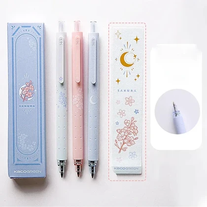 خودکار ژله ای کاکو (KACO K1028) با نوک 0.5 میلی متری 3 عددی مدل Sakura