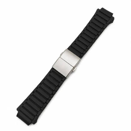 بند رابر ساعت مچی پورش دیزاین مشکی m-10722