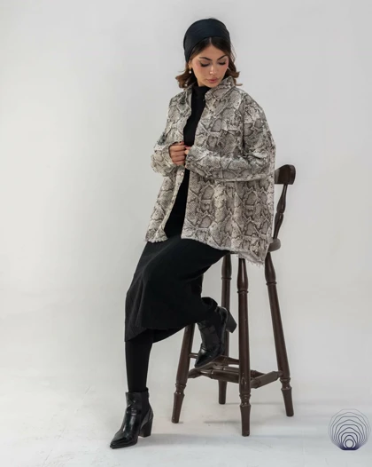 کت پوست ماری زنانه زارا