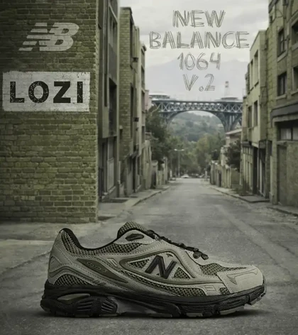 کفش کتانی مردانه و زنانه سبز NEW BALANCE 1064 V.2 مدل 8119