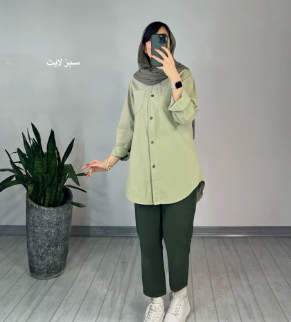 مانتو مداد رنگی تابان