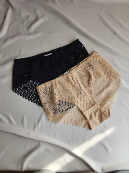 شورت تمام دانتل اروپایی BLUE ROSE کد: 5602