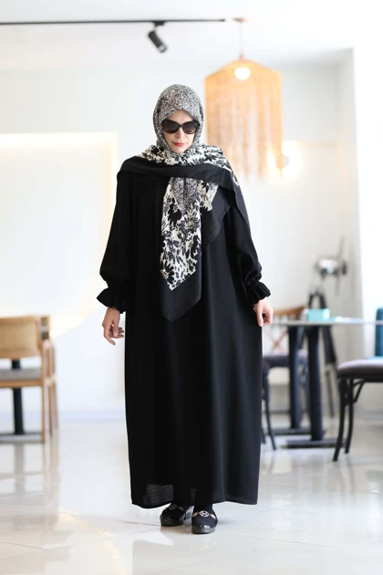 عبا آستین چین‌دار مهربانو