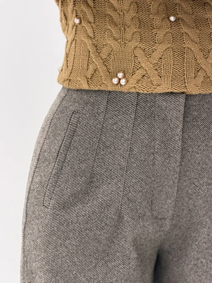 3832-شلوار فوتر واید موبامو