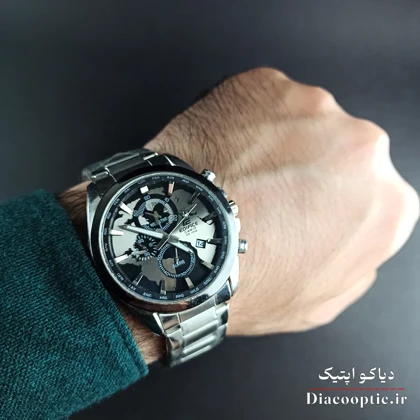ساعت مچی مردانه برند کاسیو سه موتور مدل DO1244 جهان نما