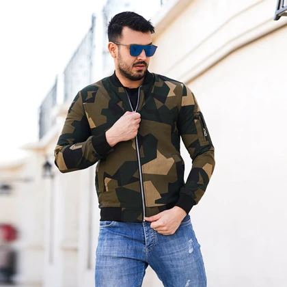کاپشن مردانه ارتشی Nikl