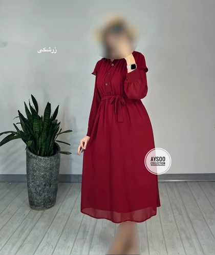 پیراهن حریر دلناز