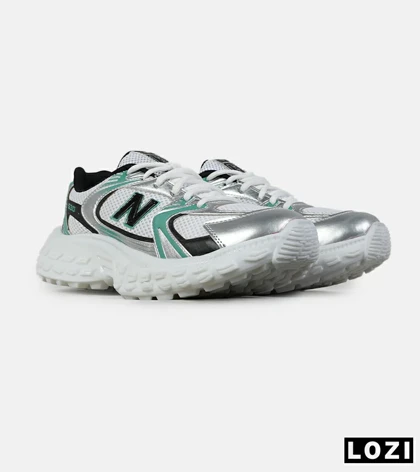 کفش کتانی مردانه و زنانه طوسی مشکی سبز NEW BALANCE 530 V02 مدل 7628