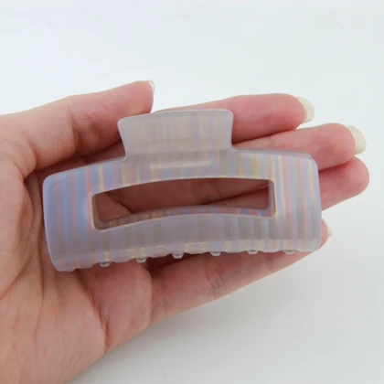 کلیپس زنانه مدل مستطیل خطی