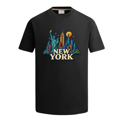تیشرت طرح نیویورک گلدوزی New York
