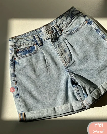 شلوارک جین پاکتی 3961