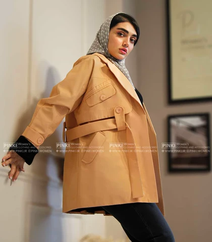 بارانی Pinki 1156 در پنج رنگ