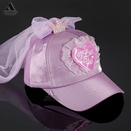 کلاه آفتابی دخترانه Baseball Cap HA103