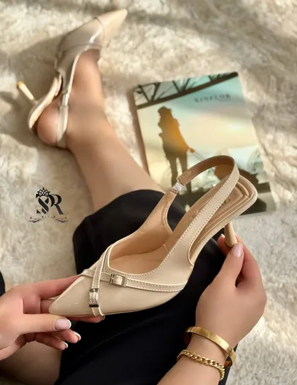 کفش مجلسی پاشنه‌دار کد 1775