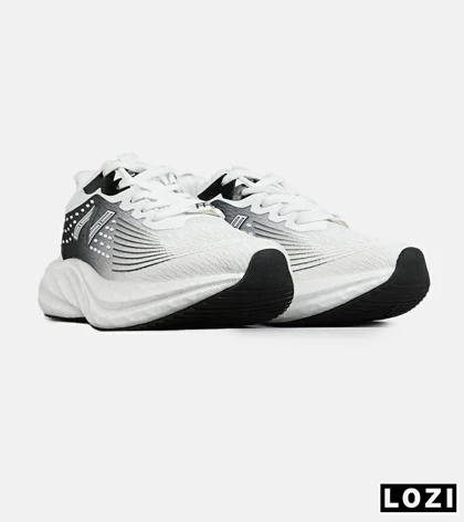 کفش کتانی مردانه و زنانه سفید مشکی New Balance Fresh Foam X 1080 v14 مدل 7877