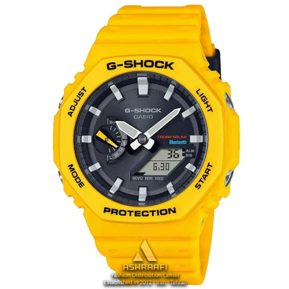 ساعت مچی جیشاک زرد Casio G-Shock GA-B2100C-9A