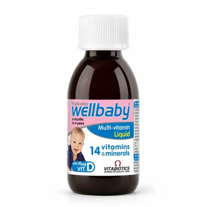 شربت مولتی ویتامین ول بیبی wellbaby