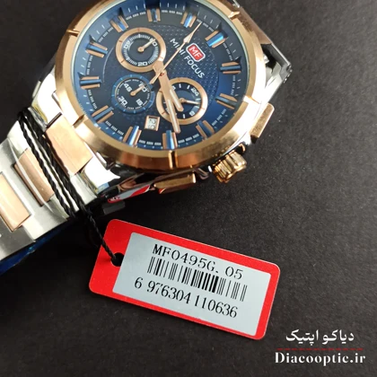 ساعت مچی مردانه اورجینال موتور ژاپنی برند مینی فوکوس سه موتور مدل Mf0495G.05