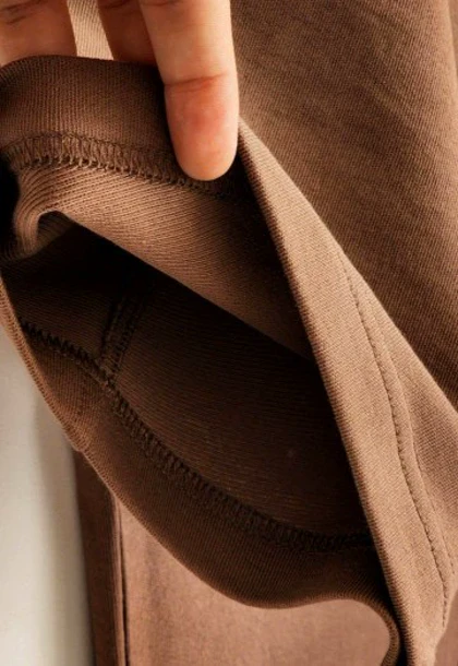 تیشرت باکسی قهوه ای