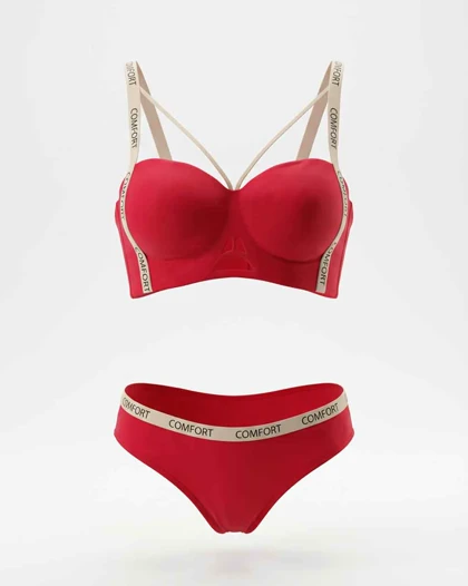 ست شورت وسوتین لیزری زنانه بند اسپورت