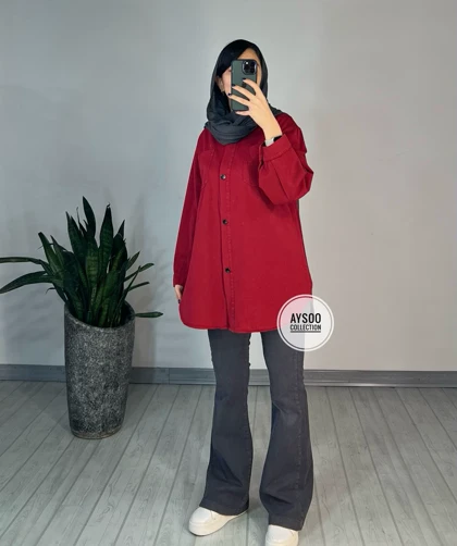 مانتو کتان کارن (ایراد دار)