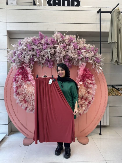 دامن خونگی رنگی 222