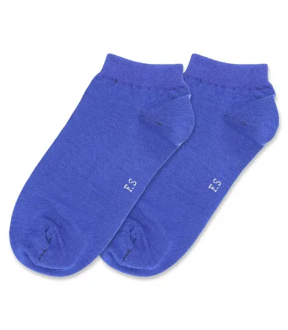 جوراب مچی فانی ساکس ساده طیف آبی کد 620