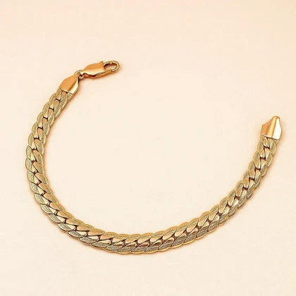 دستبند ژوپینگ طرح فیگارو (پهن) 7 میل