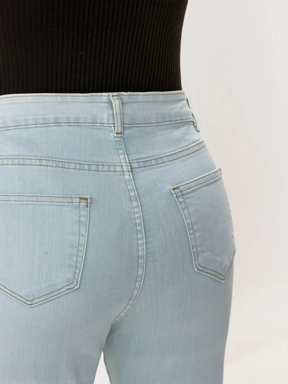 4004-شلوار بوت کات ترک ( ایراددار )