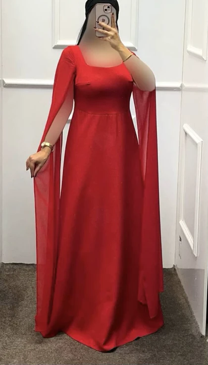 پیراهن مجلسی زنانه و شب ماکسی مدل دارچین
