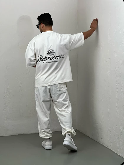 ست مردانه تیشرت و جاگر گلدوزیamiri