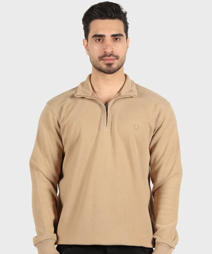 دورس نیم زیپ مردانه یقه سه سانت 0642