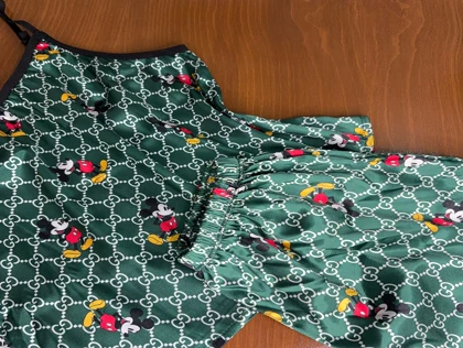 ست تاپ و شلوارک طرح میکی ماوس 033