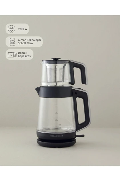 ماشین چای‌ساز شیشه‌ای English Home مدل CMK 6001