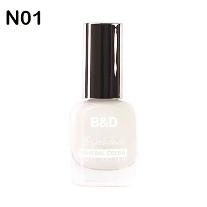 لاک ناخن بی اند دی B&D ساده سری N