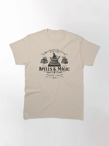 تیشرت هری پاتر تیشرت انیمه Wizard bookish magic shirts کد 165378