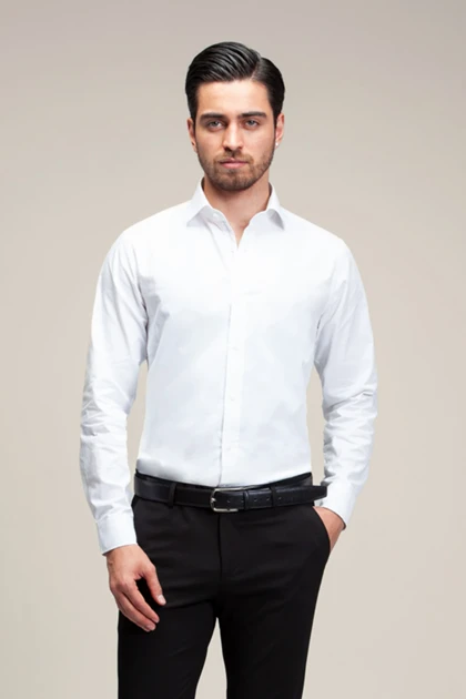 پیراهن مردانه آستین بلند ساده ست من