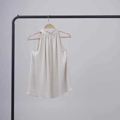 تاپ یقه چین