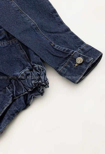 کت جین بغل کش کد1005102