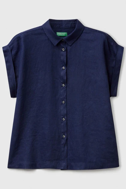 شومیز لینن بنتون CH692