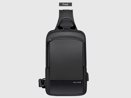 کیف کراس بادی مردانه بنج اصل Bange BG-77112 ضد آب USB دار